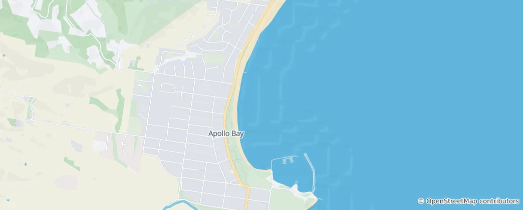 Mapa Apollo Bay Coastal Reserve