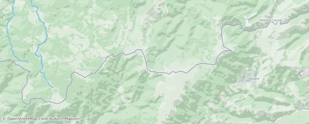 Apuseni-Gebirge — Karte