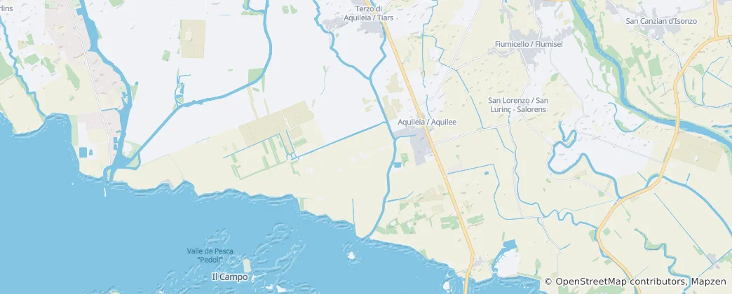 Mappa di Aquileia