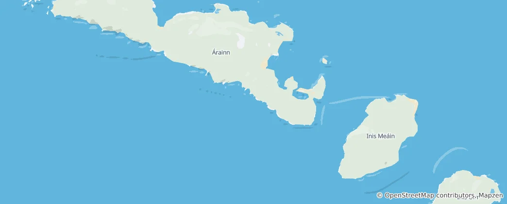 Carte de Îles d'Aran