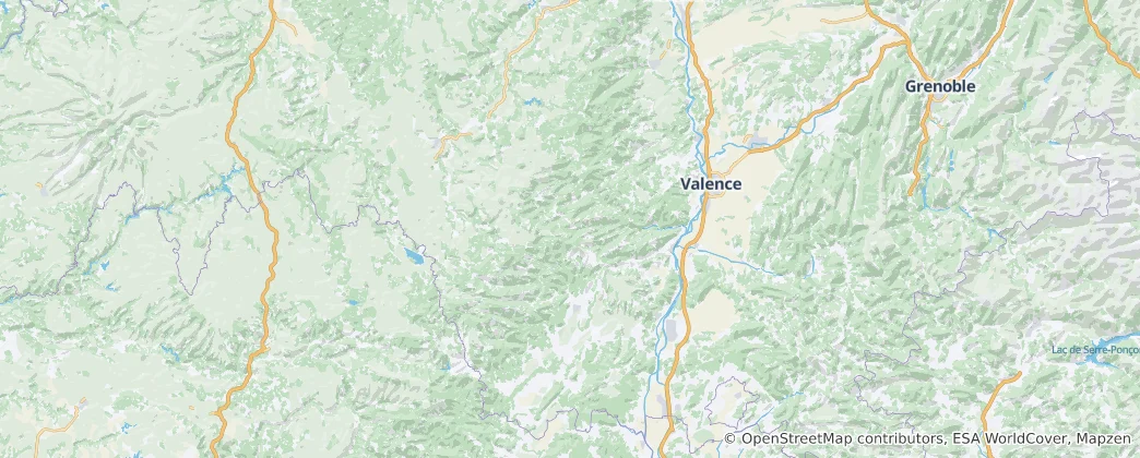 Carte de Ardèche