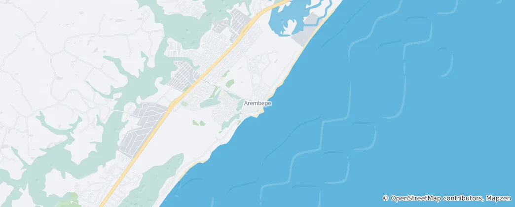 Map of Arembepe