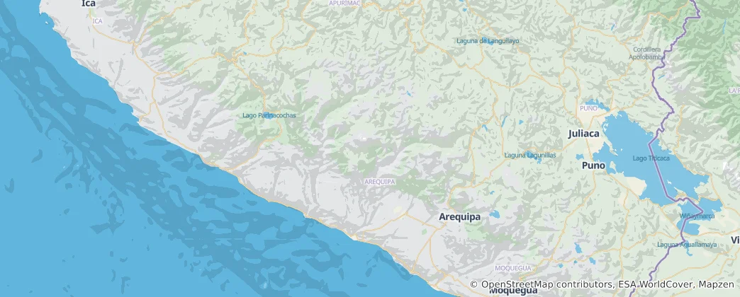 Mapa Arequipa