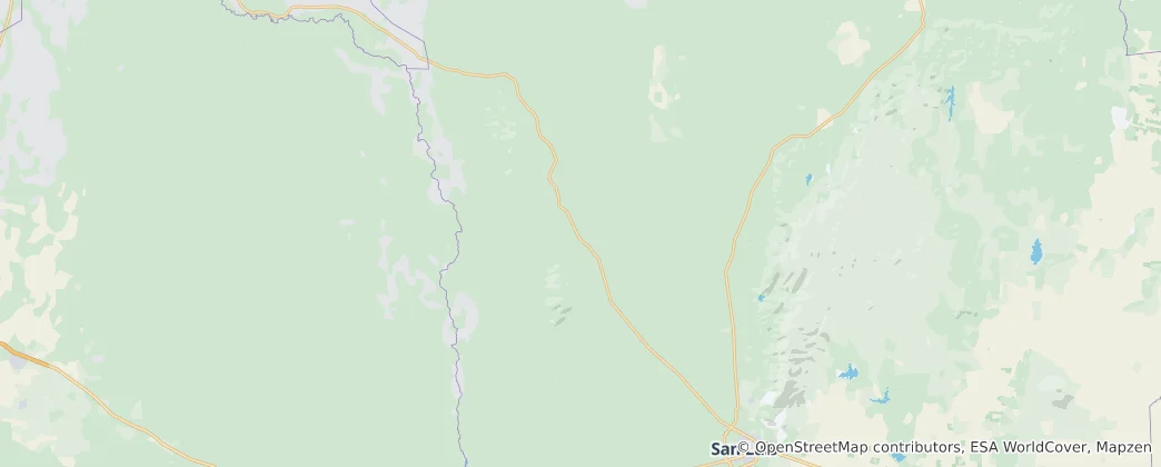 Mapa Juan Martín de Pueyrredón Department