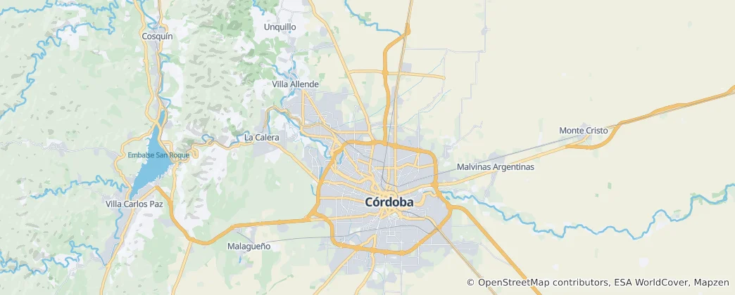 Map of Capital Department