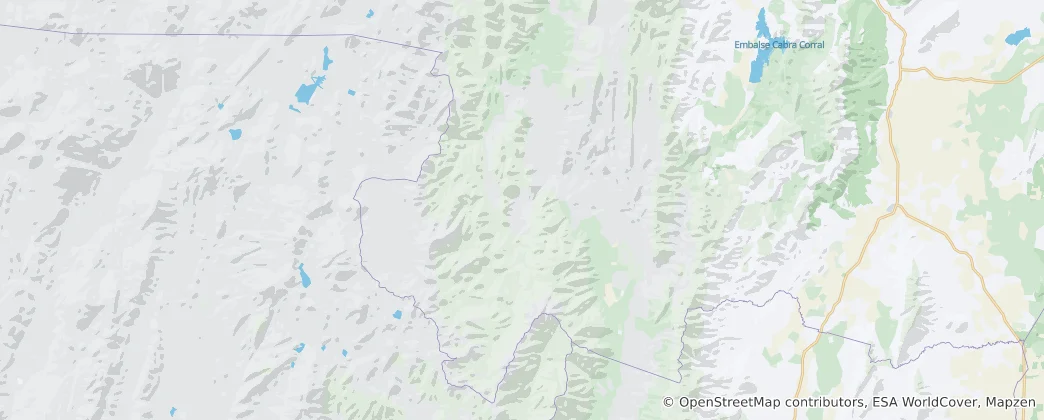 Map of San Carlos Department