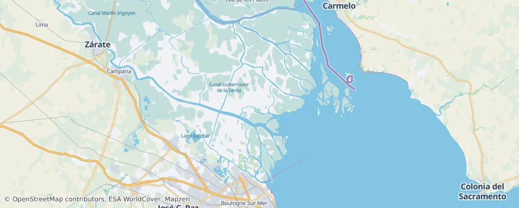 San Fernando – Mapa