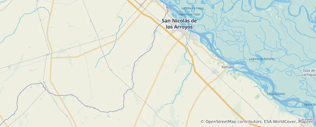 Mapa de Constitución (departamento)