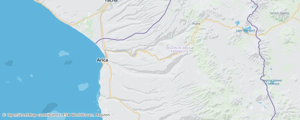 Arica — 地图