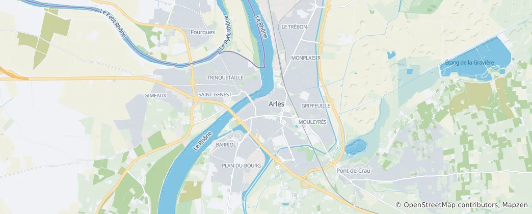 Mapa De Arlés