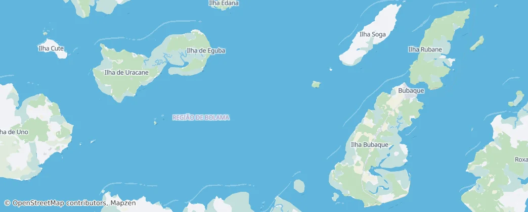 Arquipélago dos Bijagós — Map