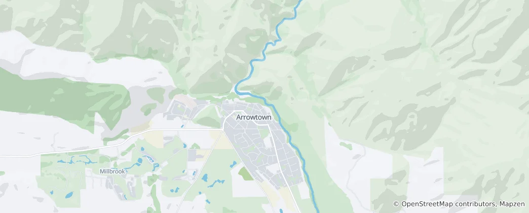 Map of Arrowtown