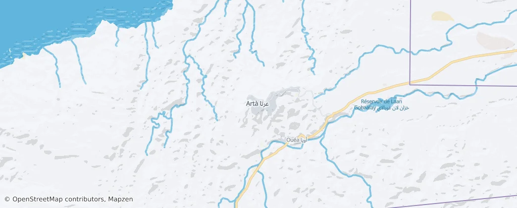 Arta — Mapa