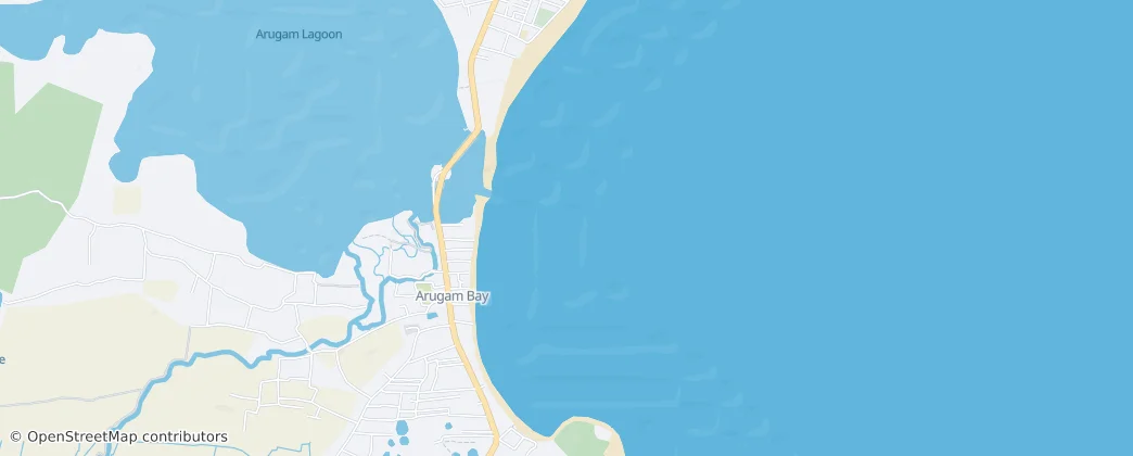 Arugam Bay — Map