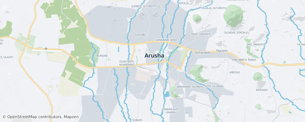 Arusha — Map