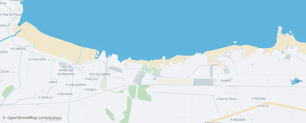 Pláž katedrál – Mapa