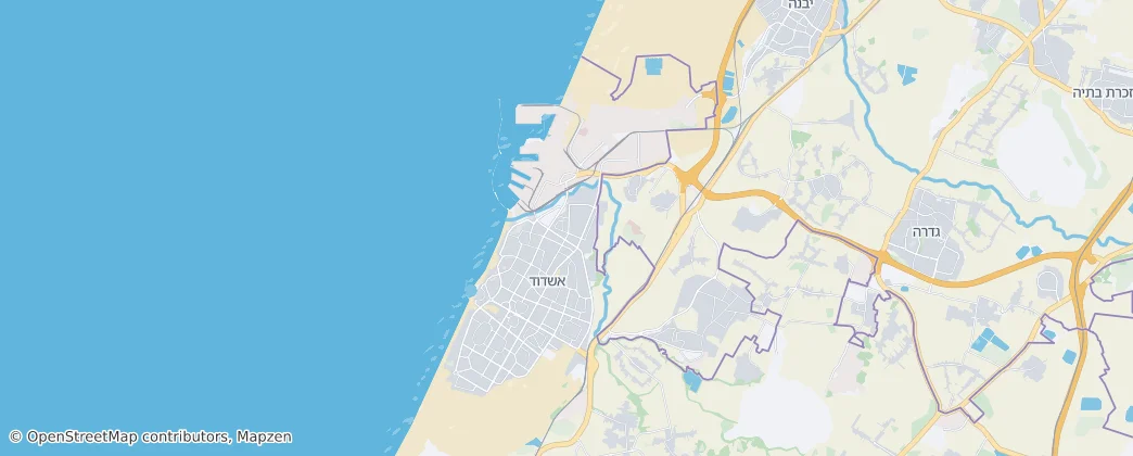 아슈도드 — 지도