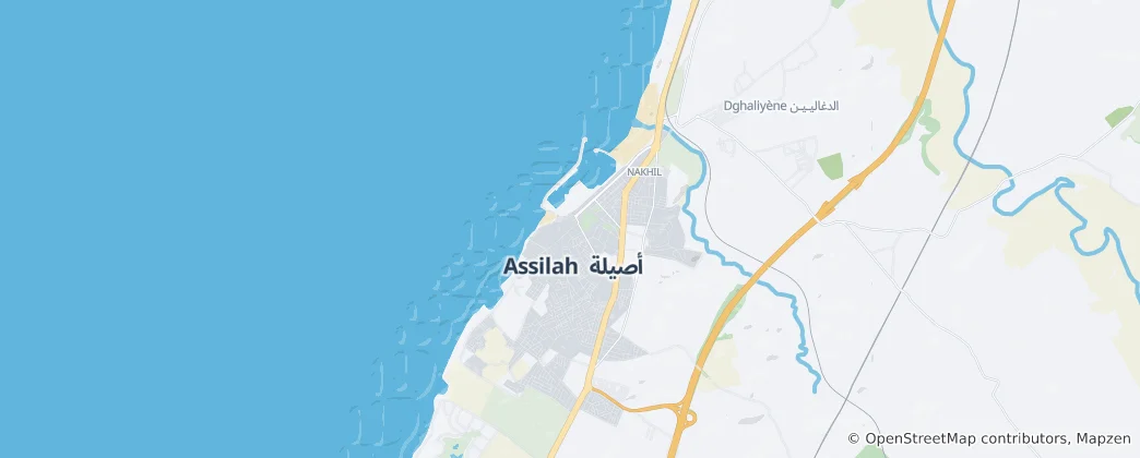 Mapa Asilah