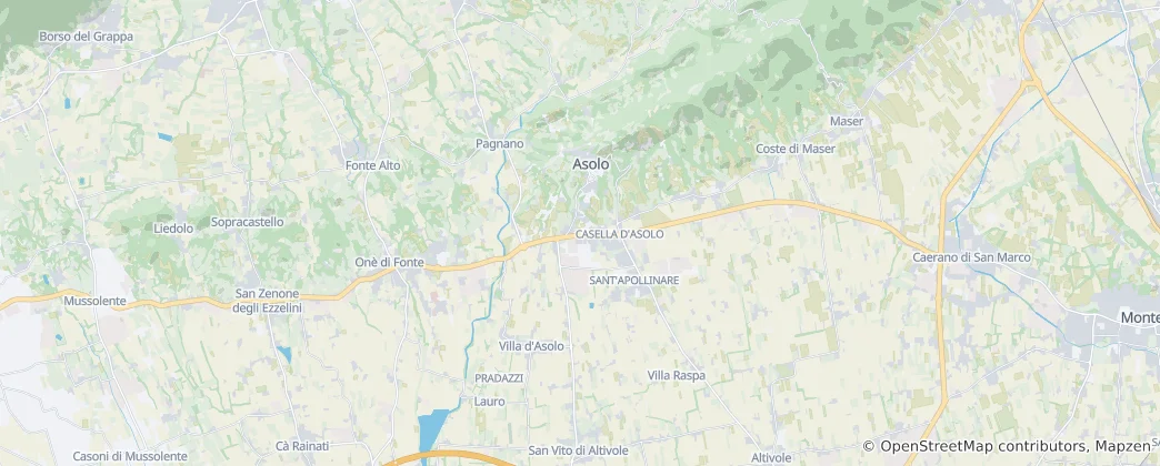 Carte de Asolo