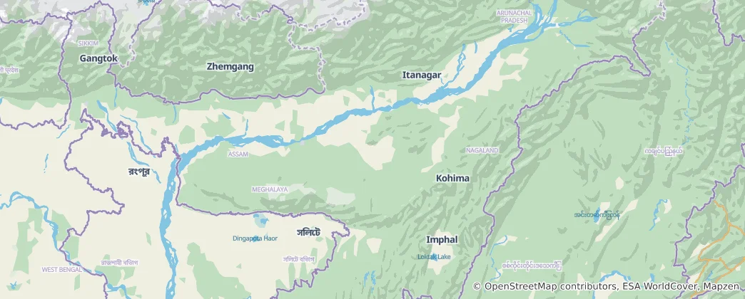 Mapa Asam