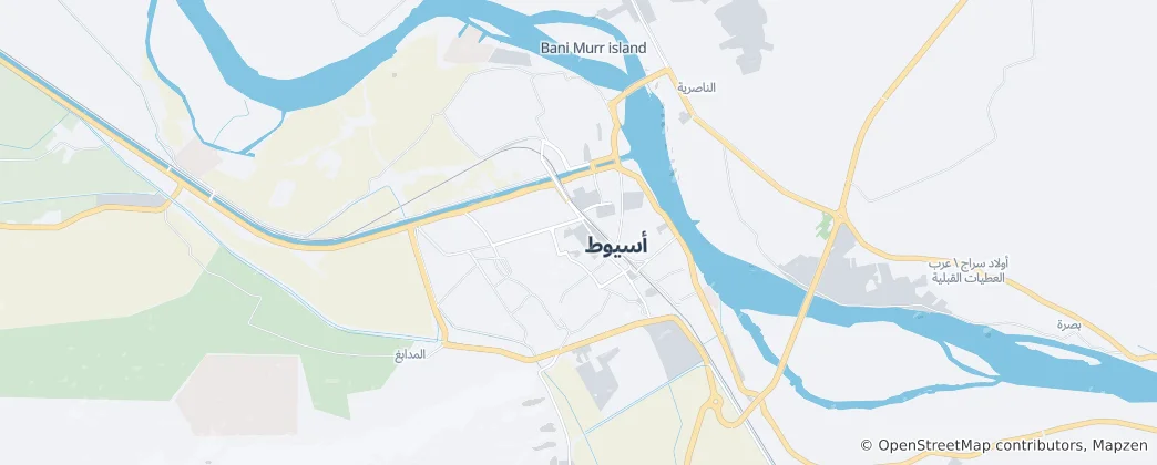 Map of Asyut