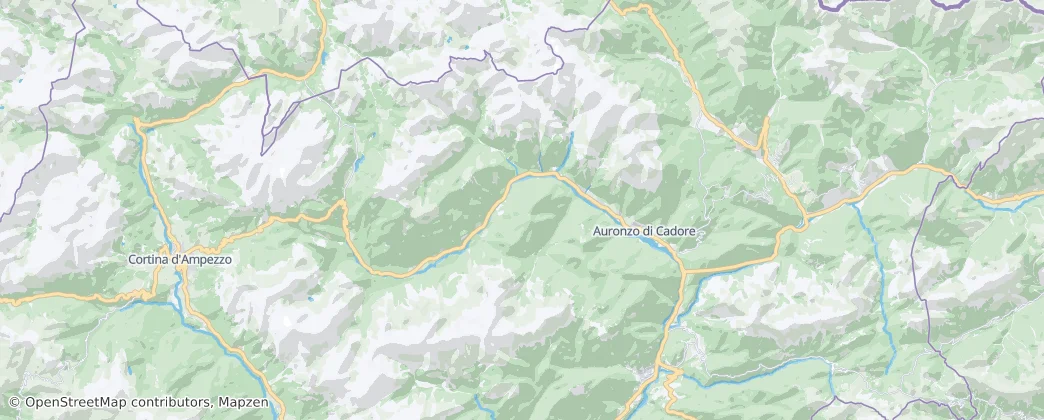 Auronzo di Cadore — Map