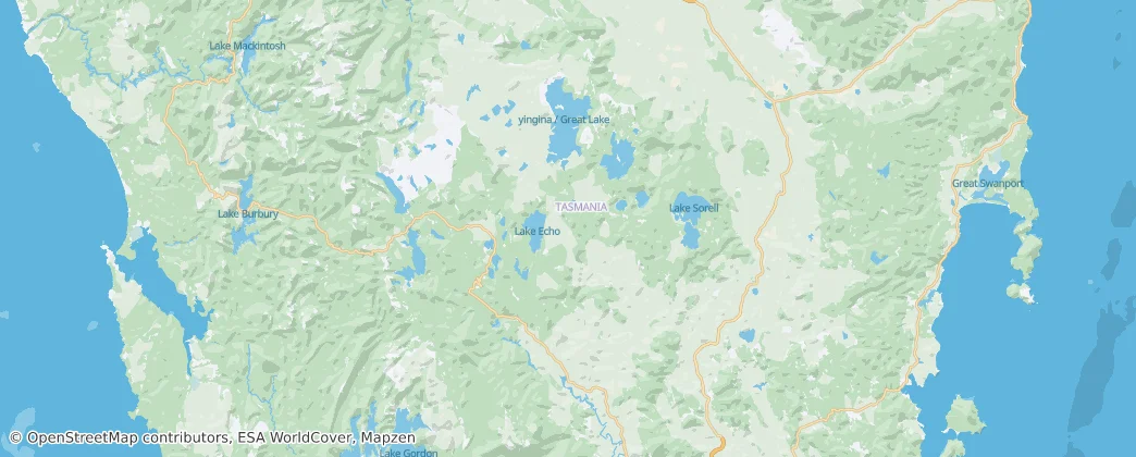 Map of Central Highlands Council