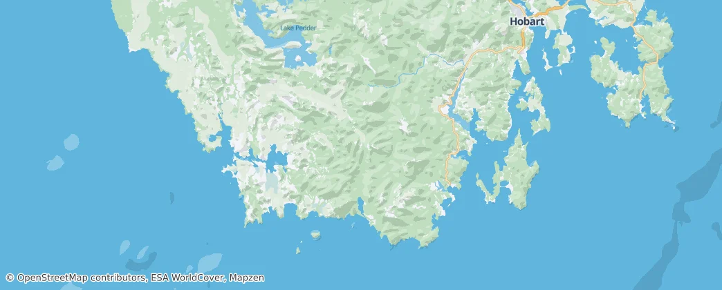 Huon Valley Council — mapa