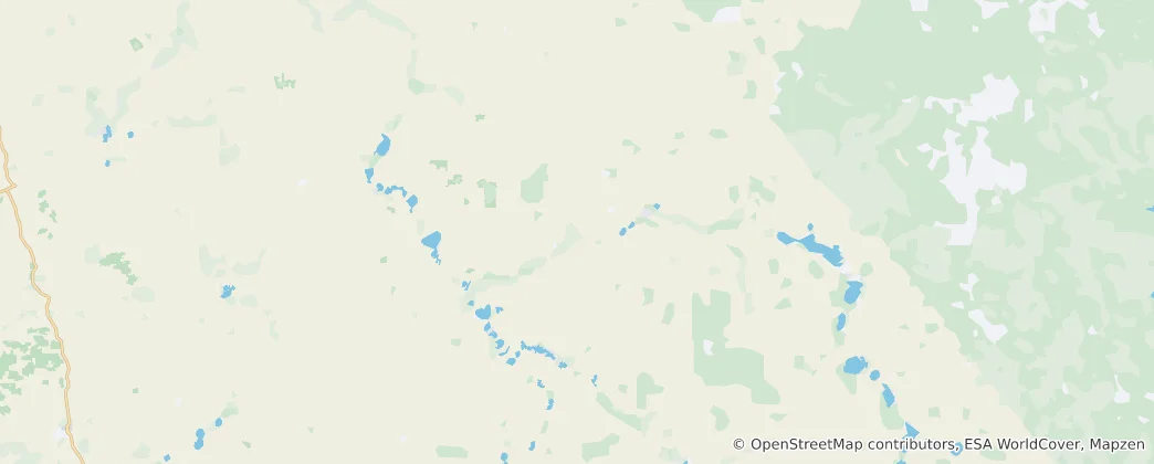 Mapa Shire of Kondinin