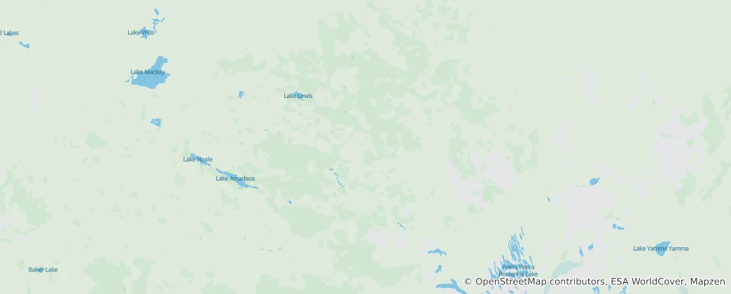 Mappa di Ltyentye Apurte Community