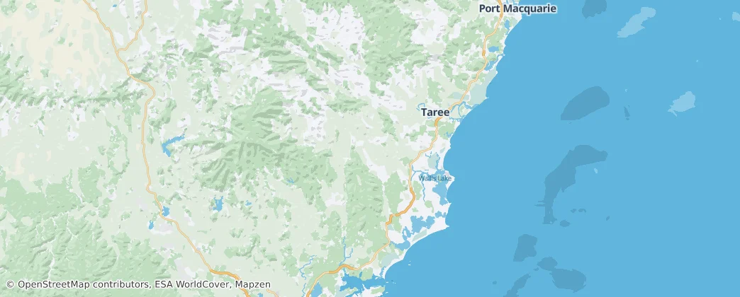 Mid-Coast — Mapa