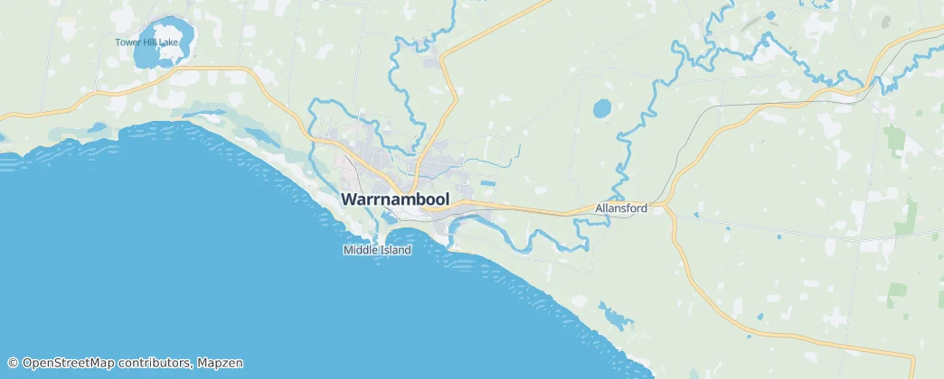 City of Warrnambool – Mapa