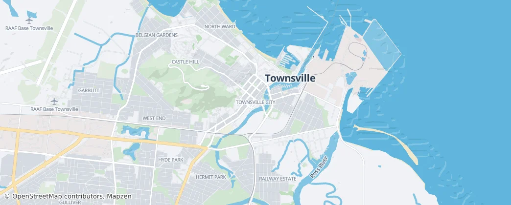 Townsville – Mapa