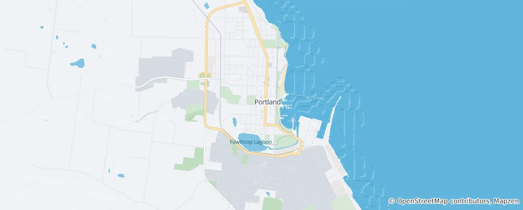 Mapa Portland