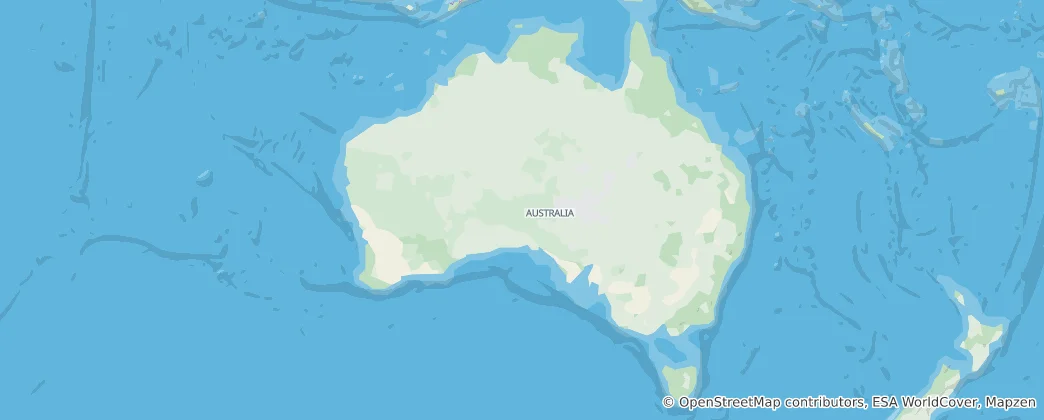 Map of Australia
