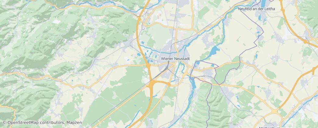 Wiener Neustadt — Harita
