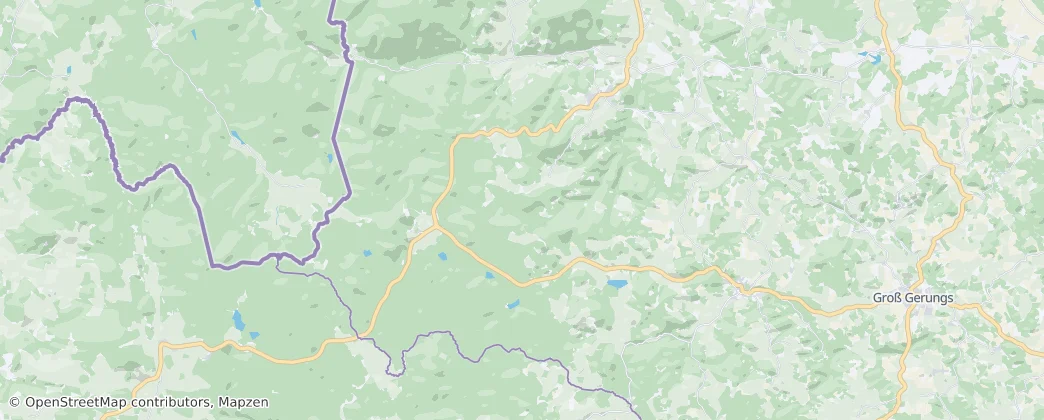 Bad Großpertholz — Mapa