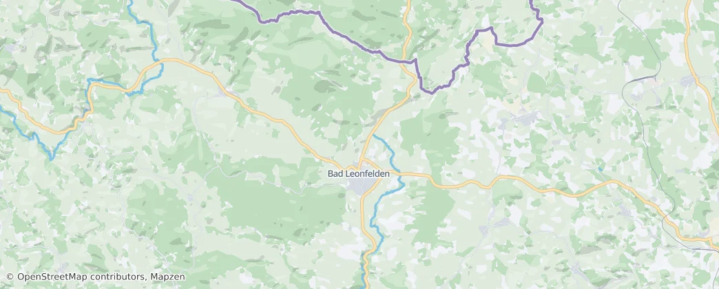 Bad Leonfelden — Map