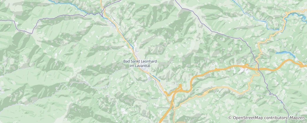Bad St. Leonhard im Lavanttal Haritası