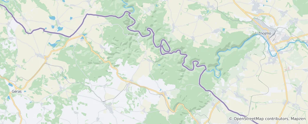 Map of Hardegg