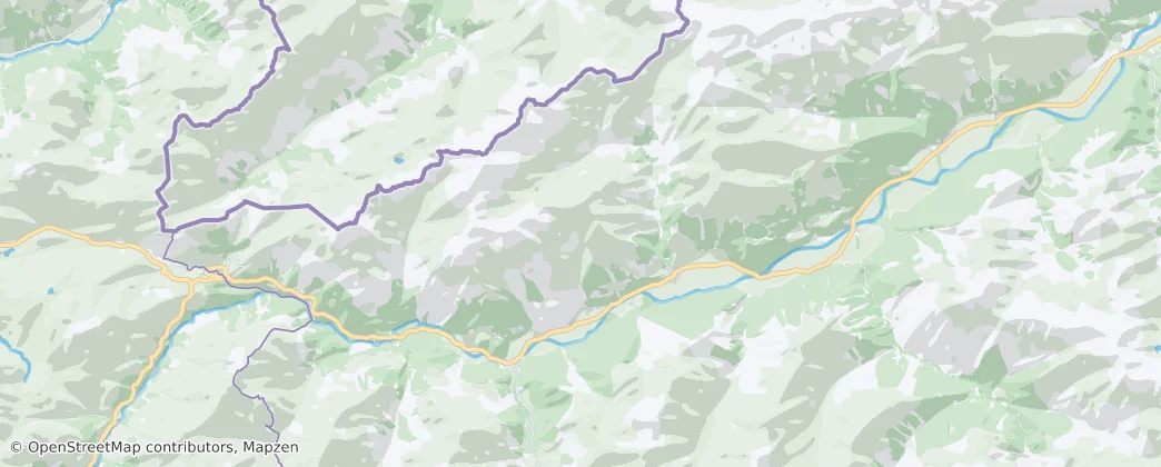 Holzgau – Mapa