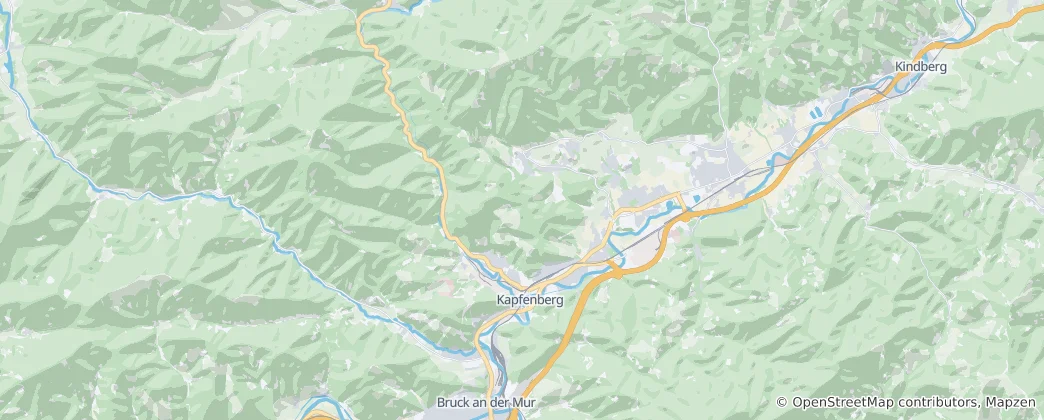 Map of Kapfenberg