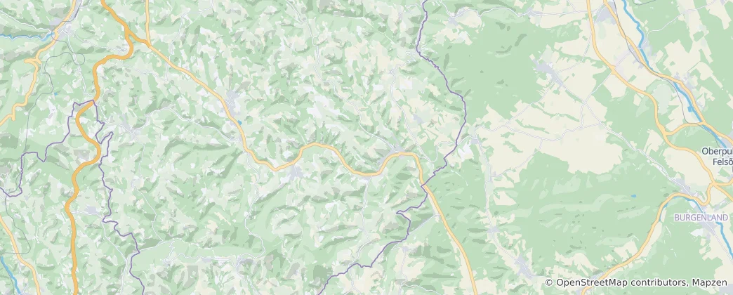 Karte von Kirchschlag in der Buckligen Welt