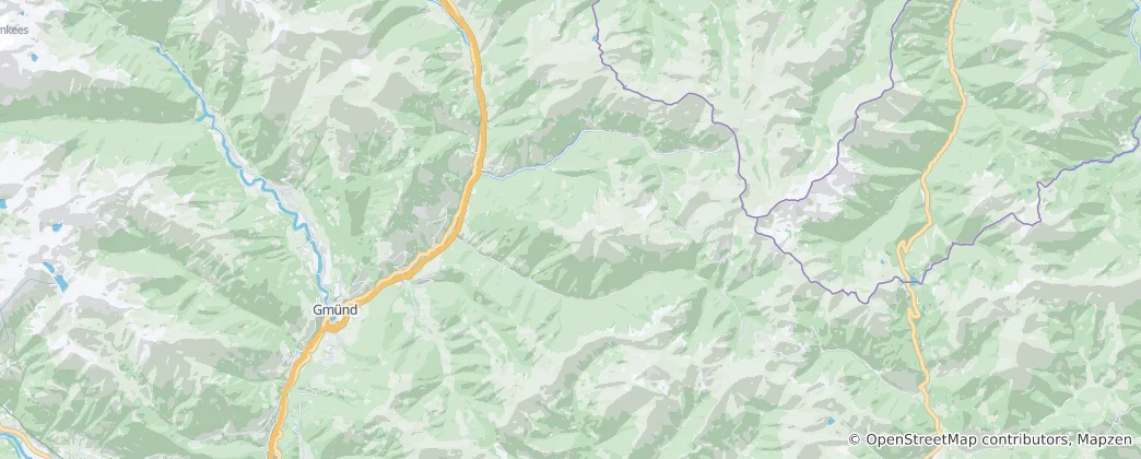 Mappa di Krems in Kärnten
