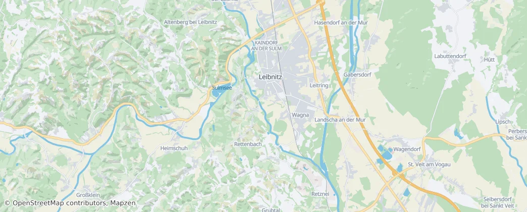 Leibnitz — mapa
