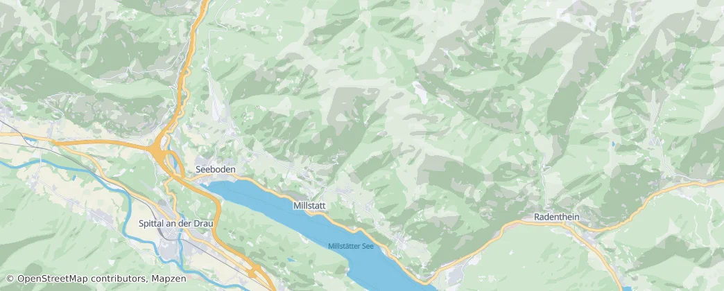 Millstatt — Mappa