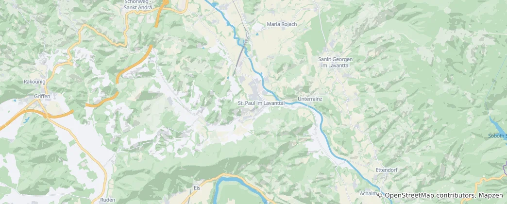 Mappa di Sankt Paul im Lavanttal
