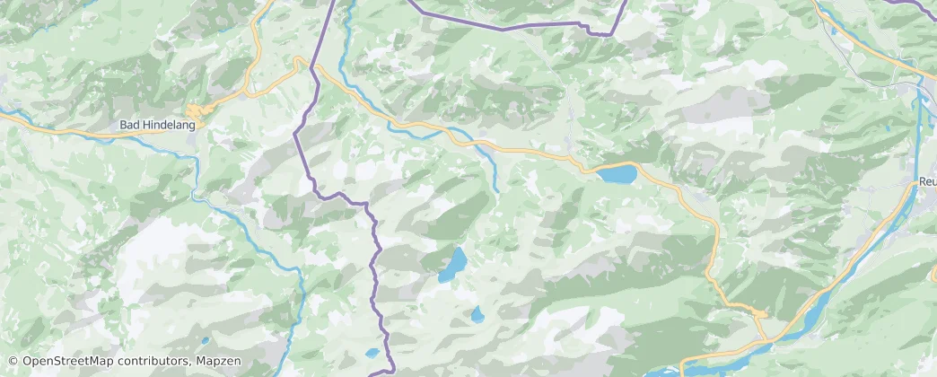 Tannheim — Mapa