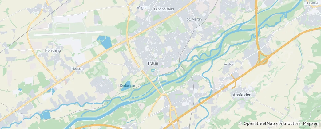 Mapa De Traun