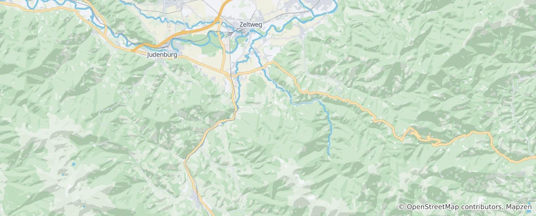 Mapa Weißkirchen in Steiermark